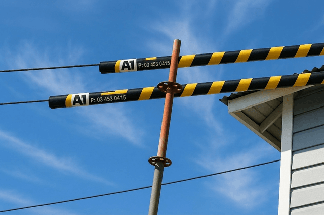 Electrical work on outlets and cabling during a home alteration or renovation in progress.